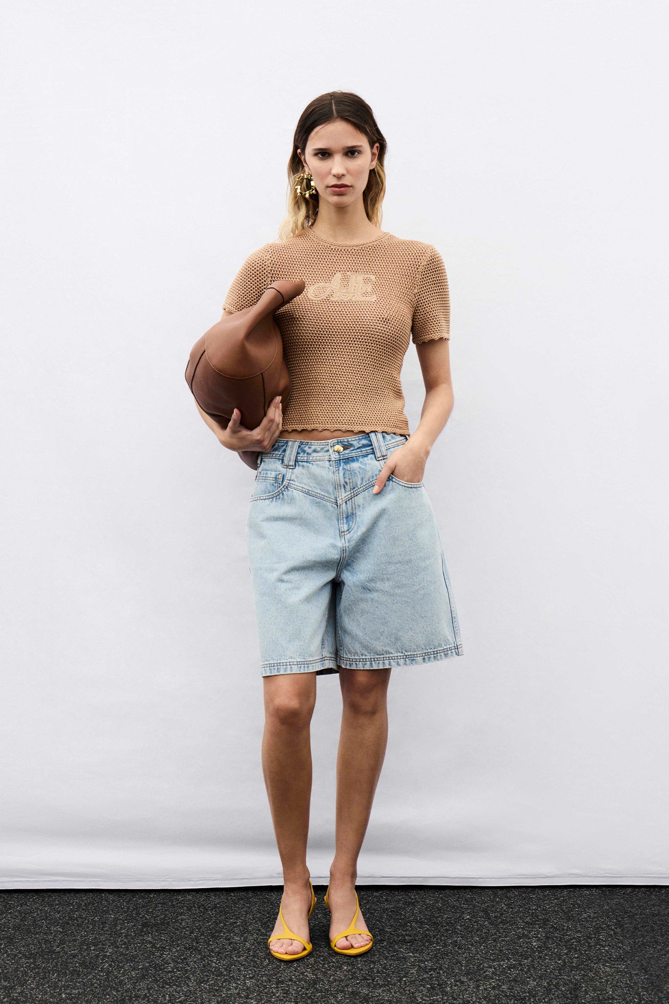 Uma Slim Knit Tee