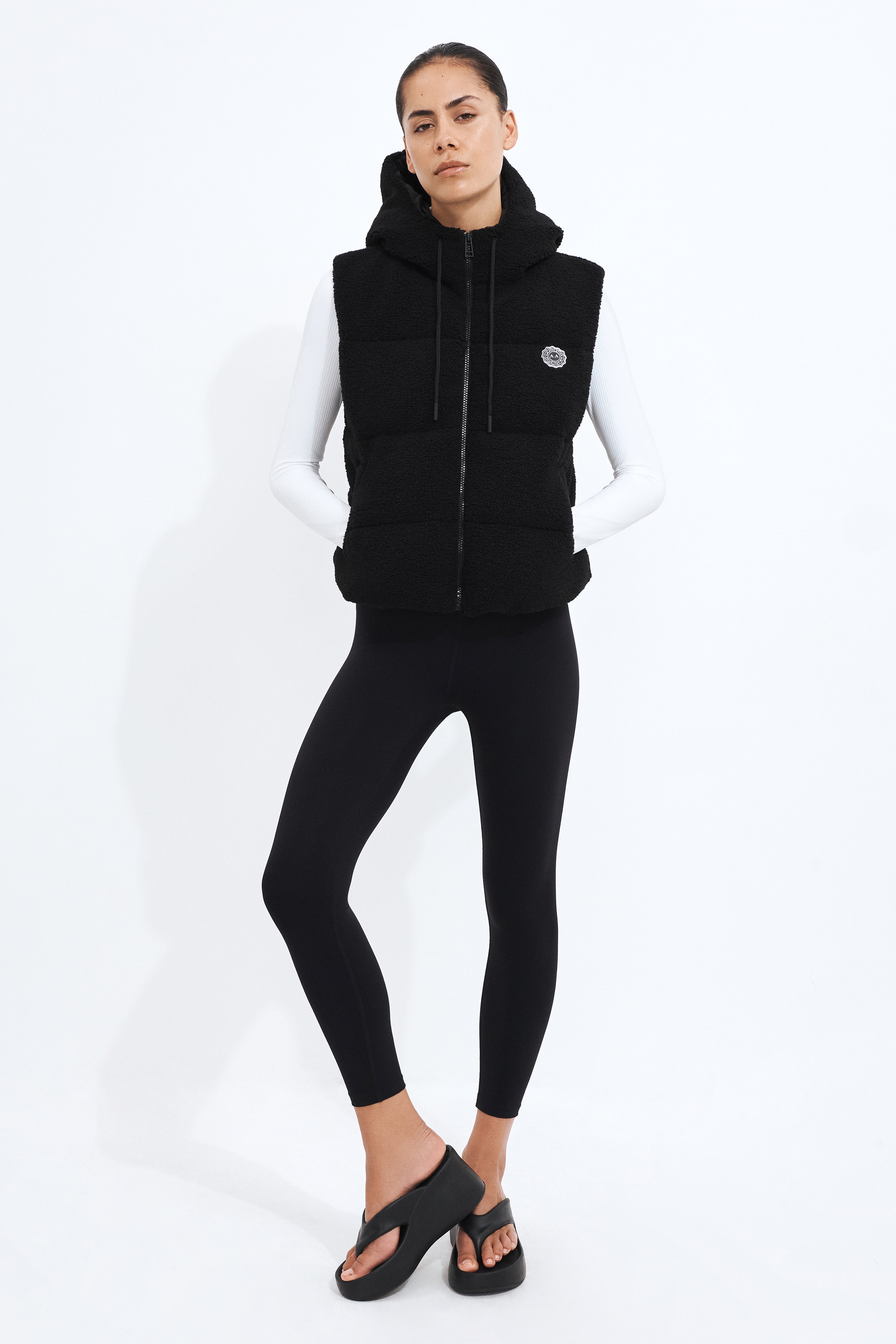 Sherpa Sleevless Vest