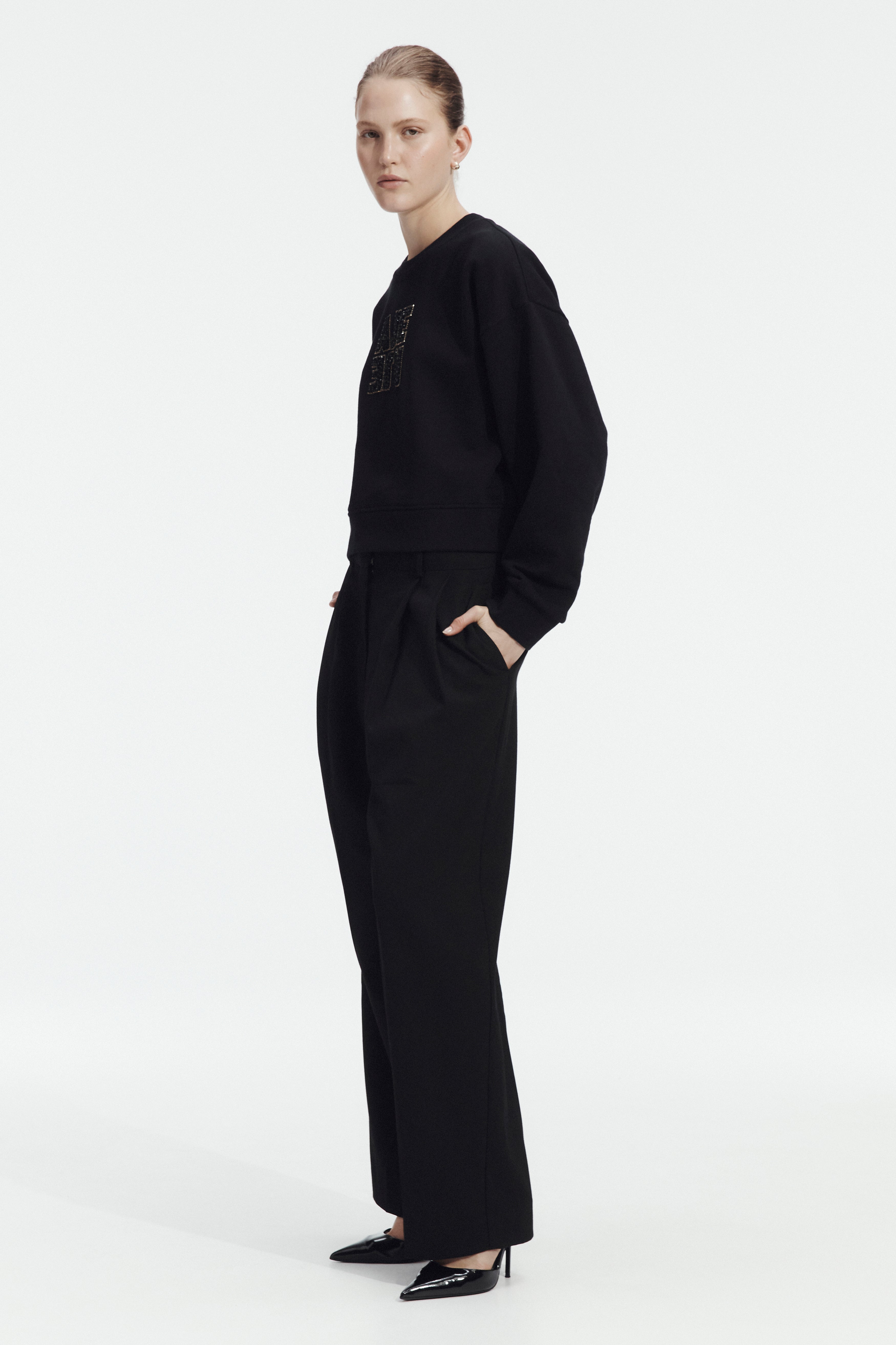 Amina Logo Sweater