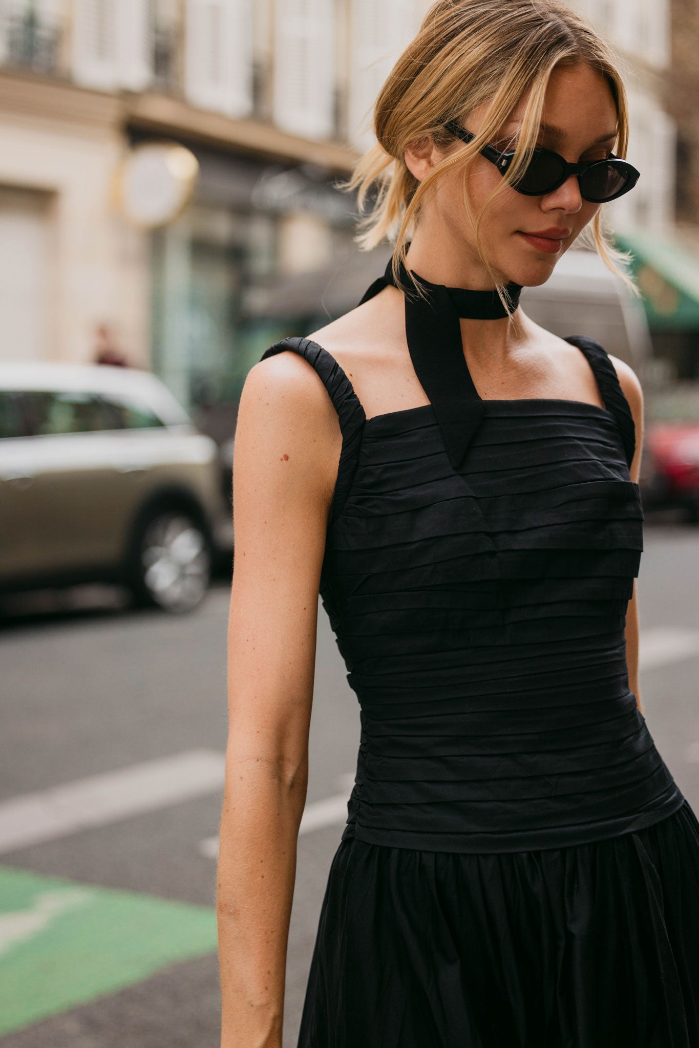 Star Midi Dress-BLACK / 4 Star Midi Dress-BLACK / 4