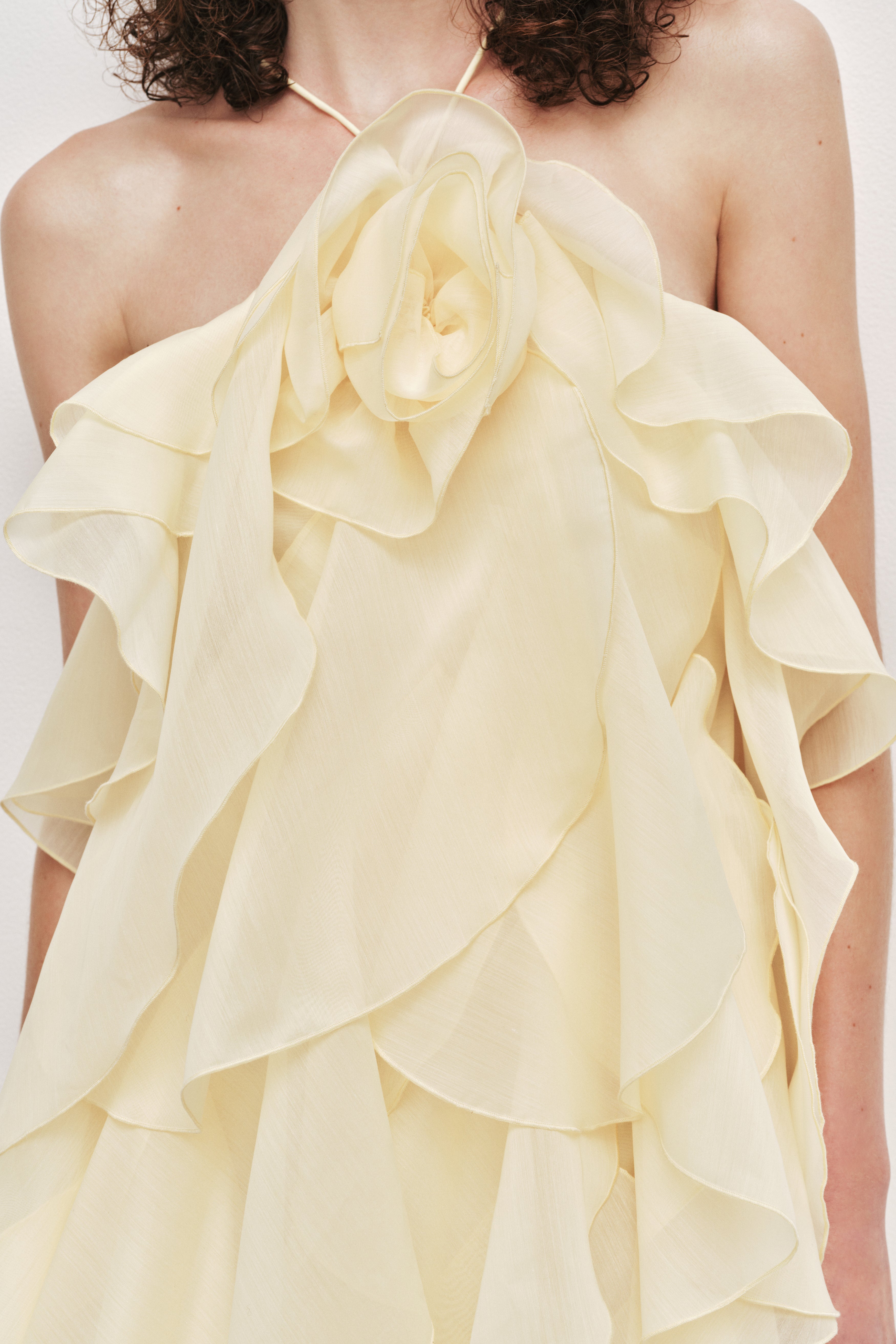 Pandorea Layered Maxi Dress | Butter | Aje Aje International Pandorea Layered Maxi Dress | Butter | Aje Aje International