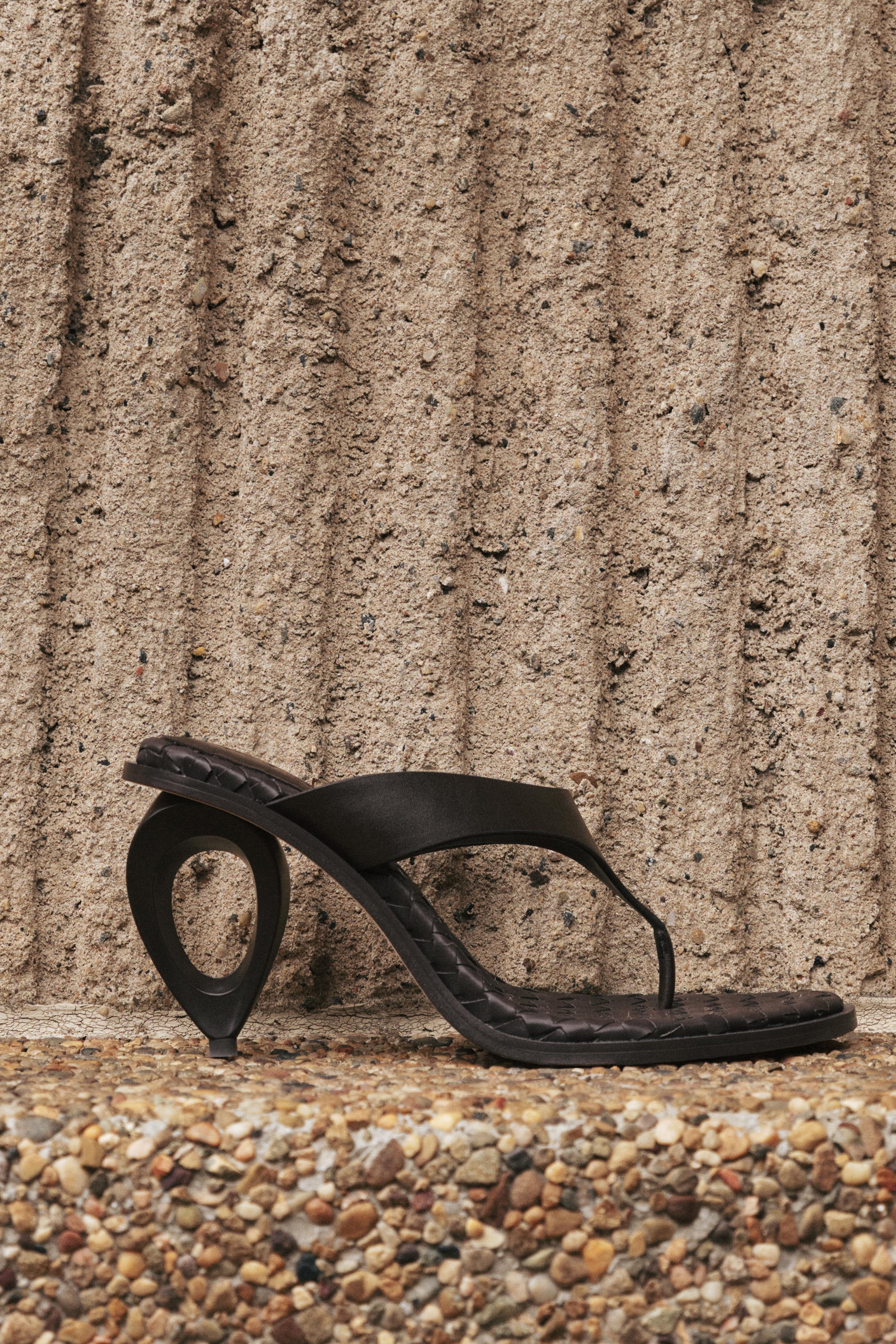 Eternal Sculptural Heel Sandal