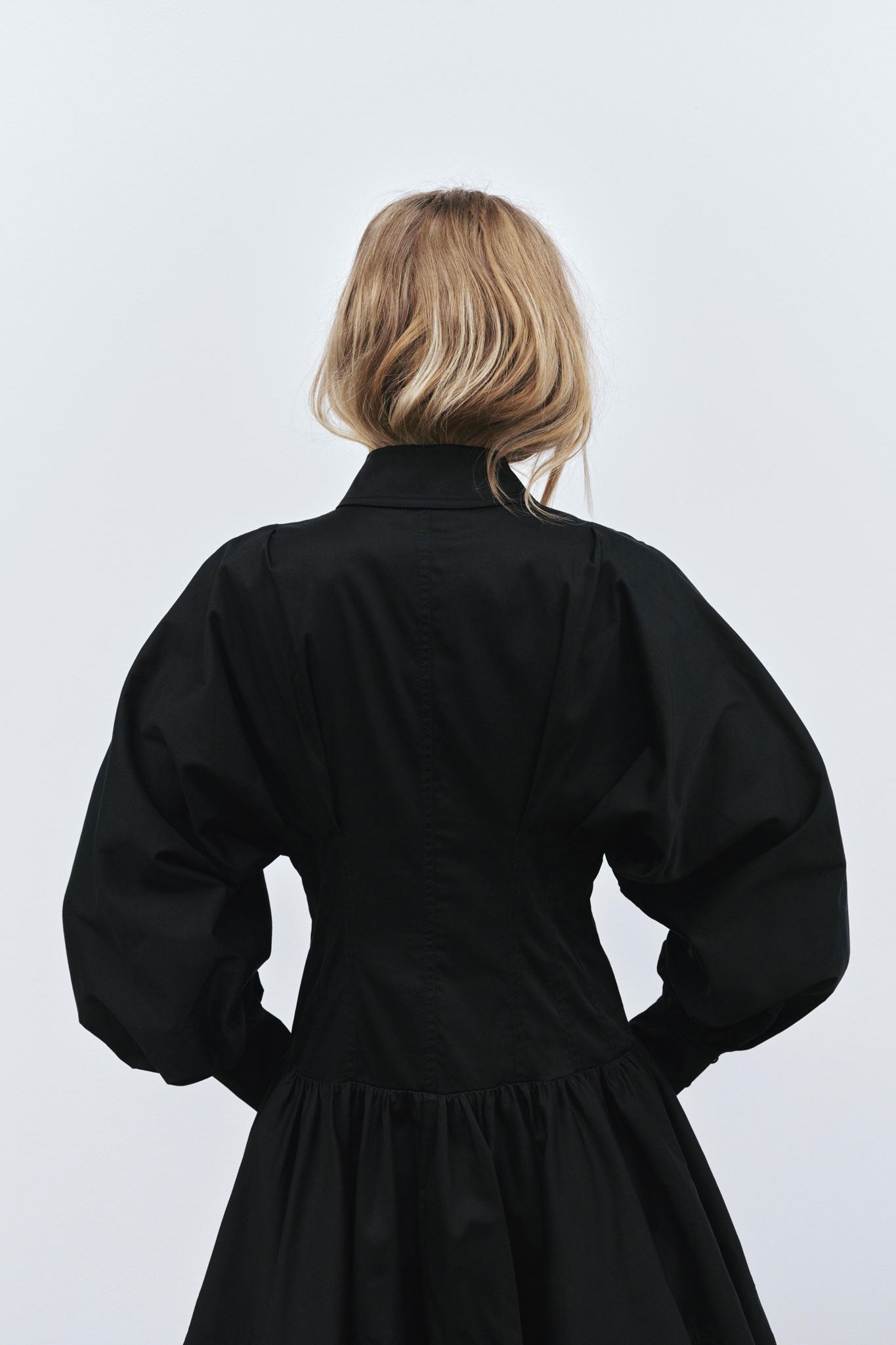 Alexa Long Sleeve Mini Dress | Black | Aje Aje ROW Alexa Long Sleeve Mini Dress | Black | Aje Aje ROW