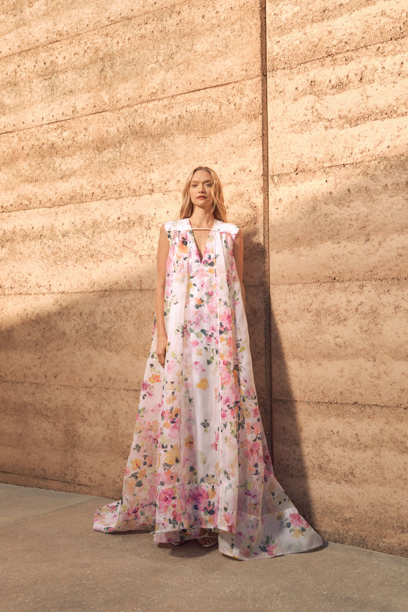 Trapeze dress maxi Clearance