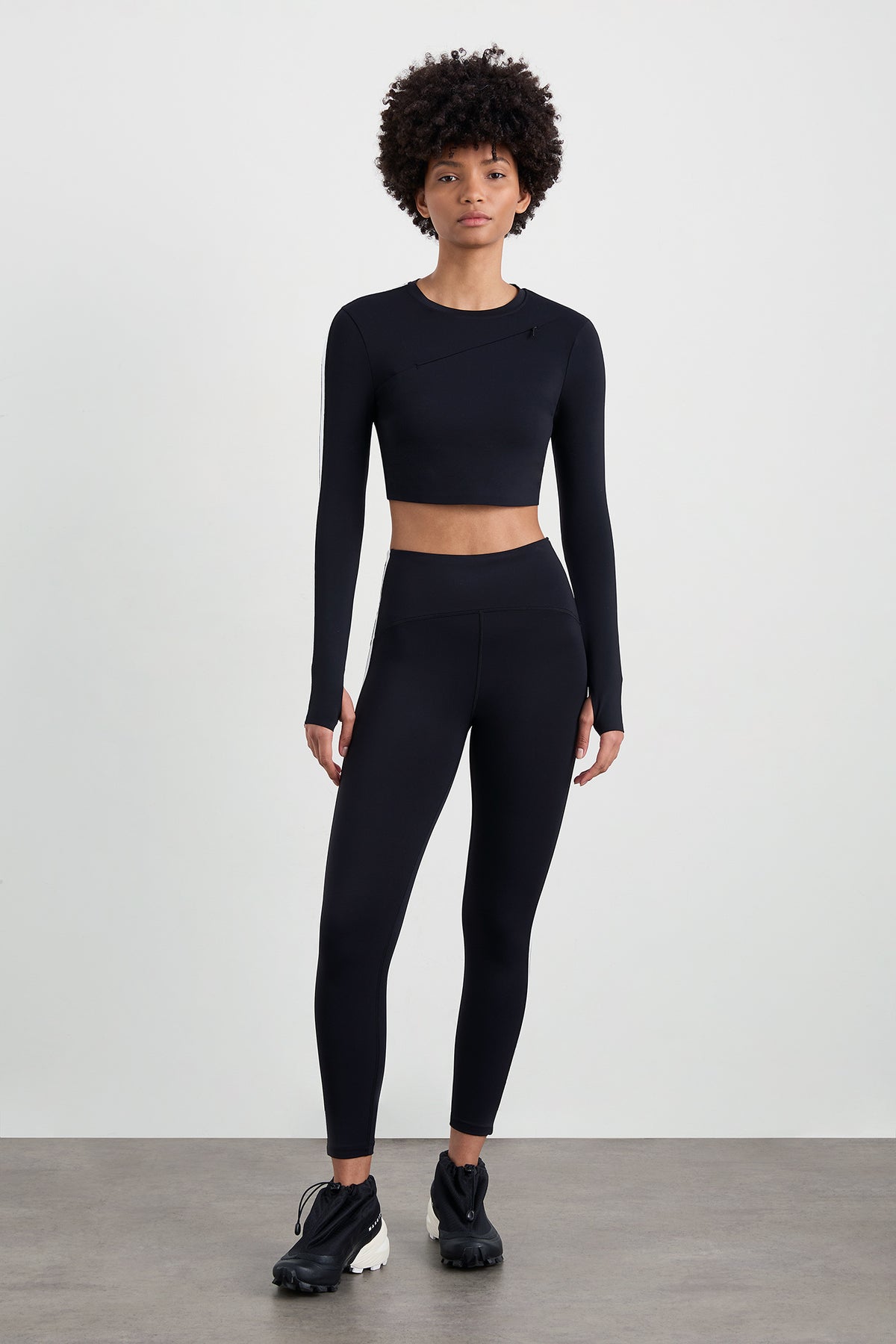 Robotic LS Crop Top