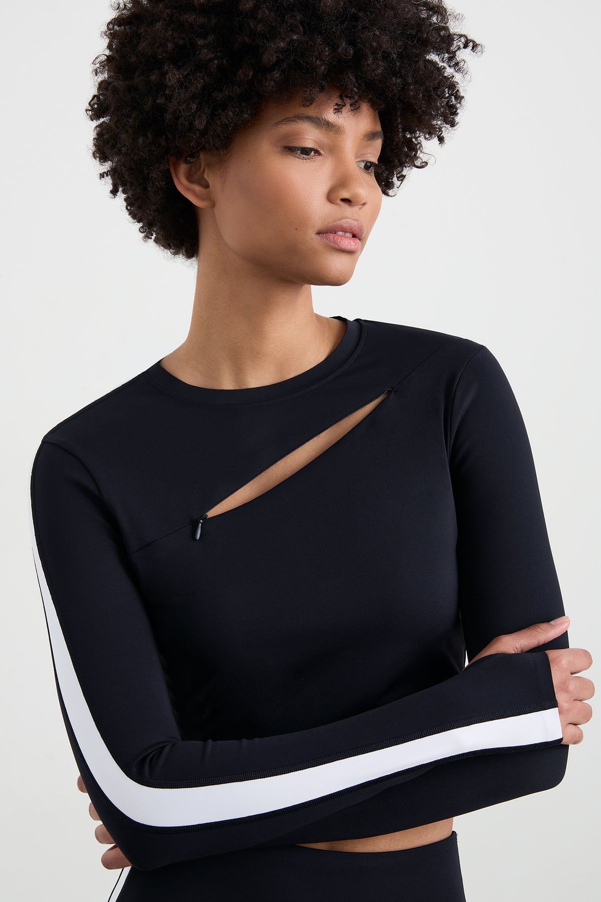 Robotic LS Crop Top main image 1