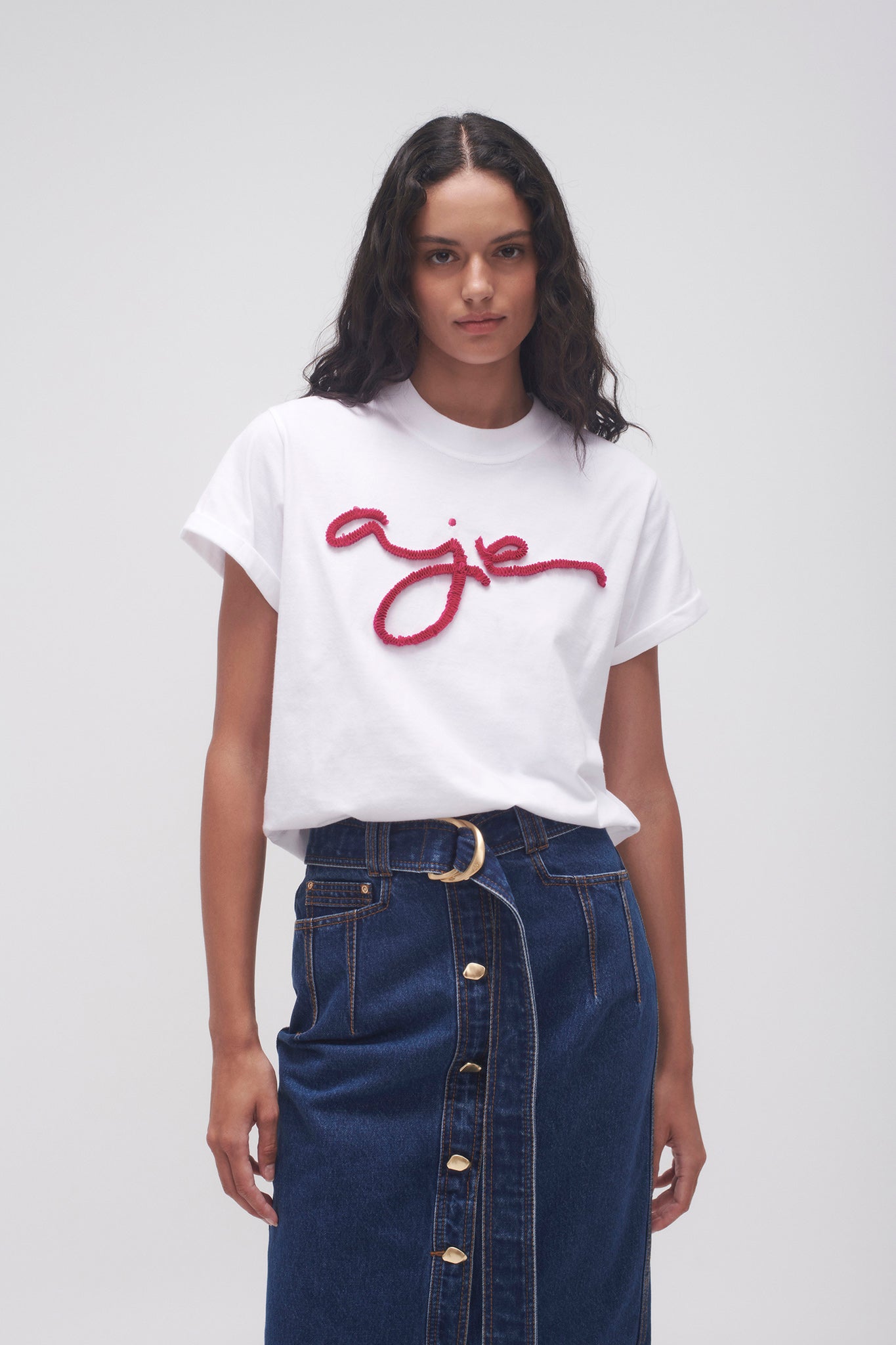 Aje X Aje Athletica Pride Tee, White