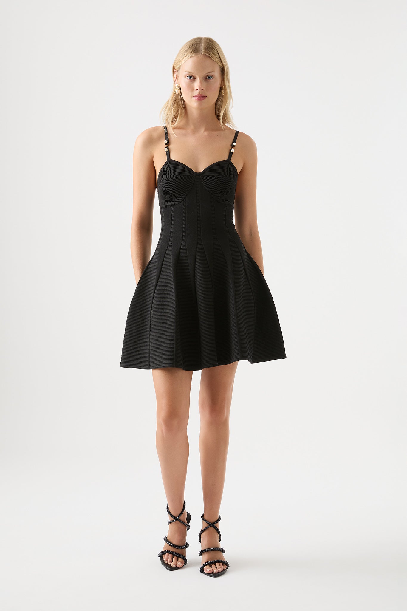 Strapless Cut-Out Bustier Dress - Ready to Wear