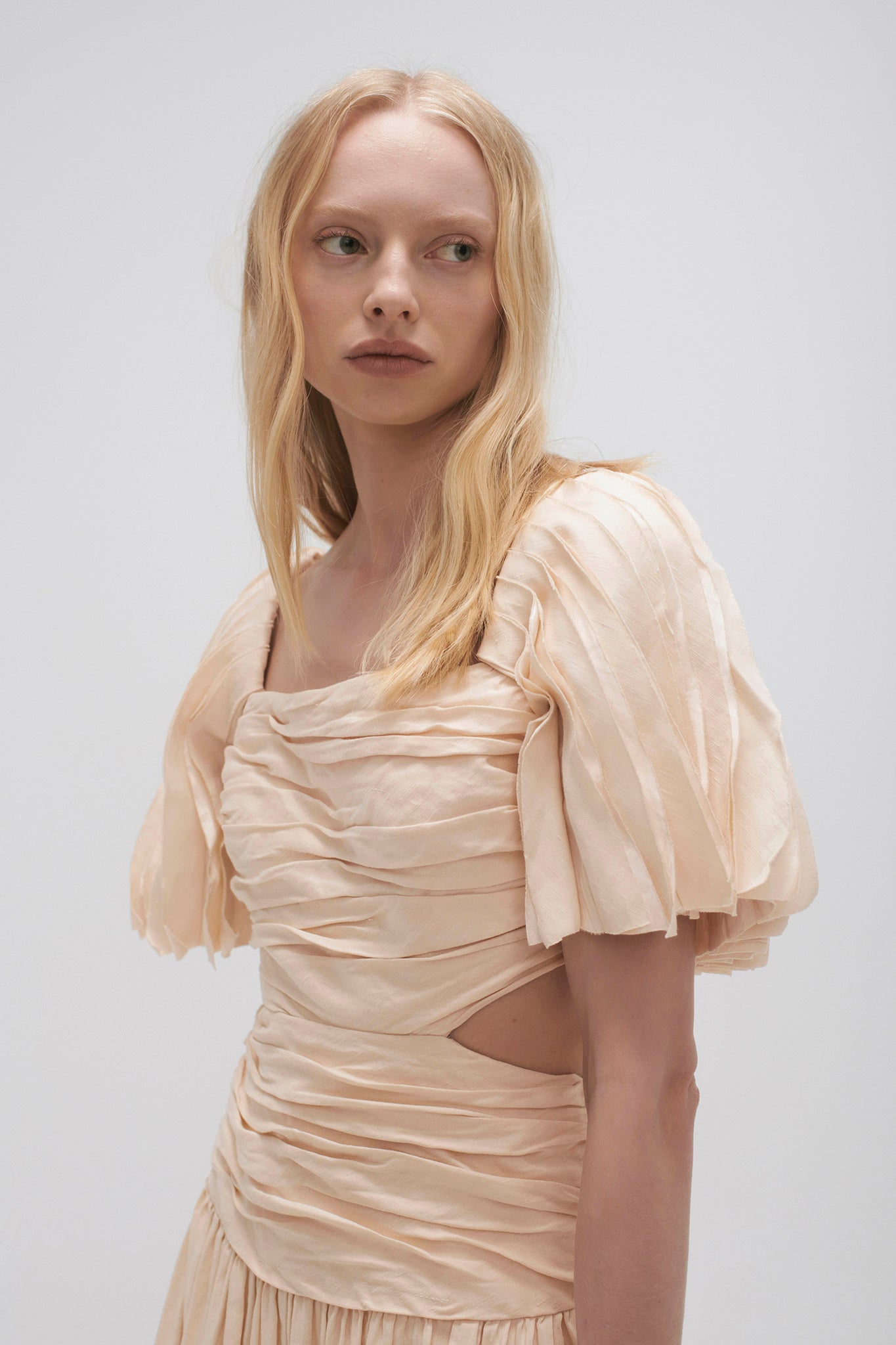aje marianne ruched midi dress Marianne Ruched Midi Dress | Whimsical Dove