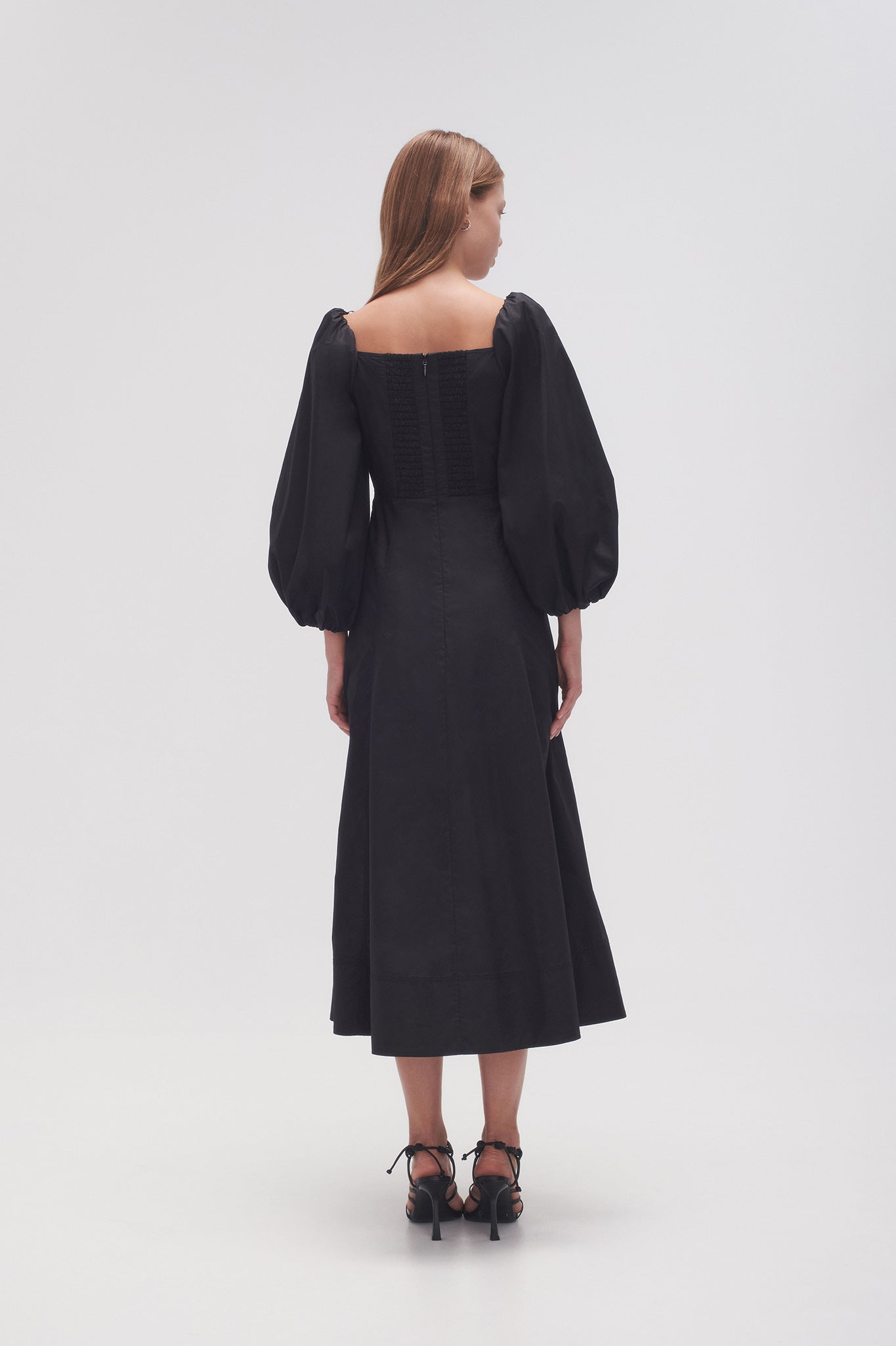 Hester Corsetted Midi Dress