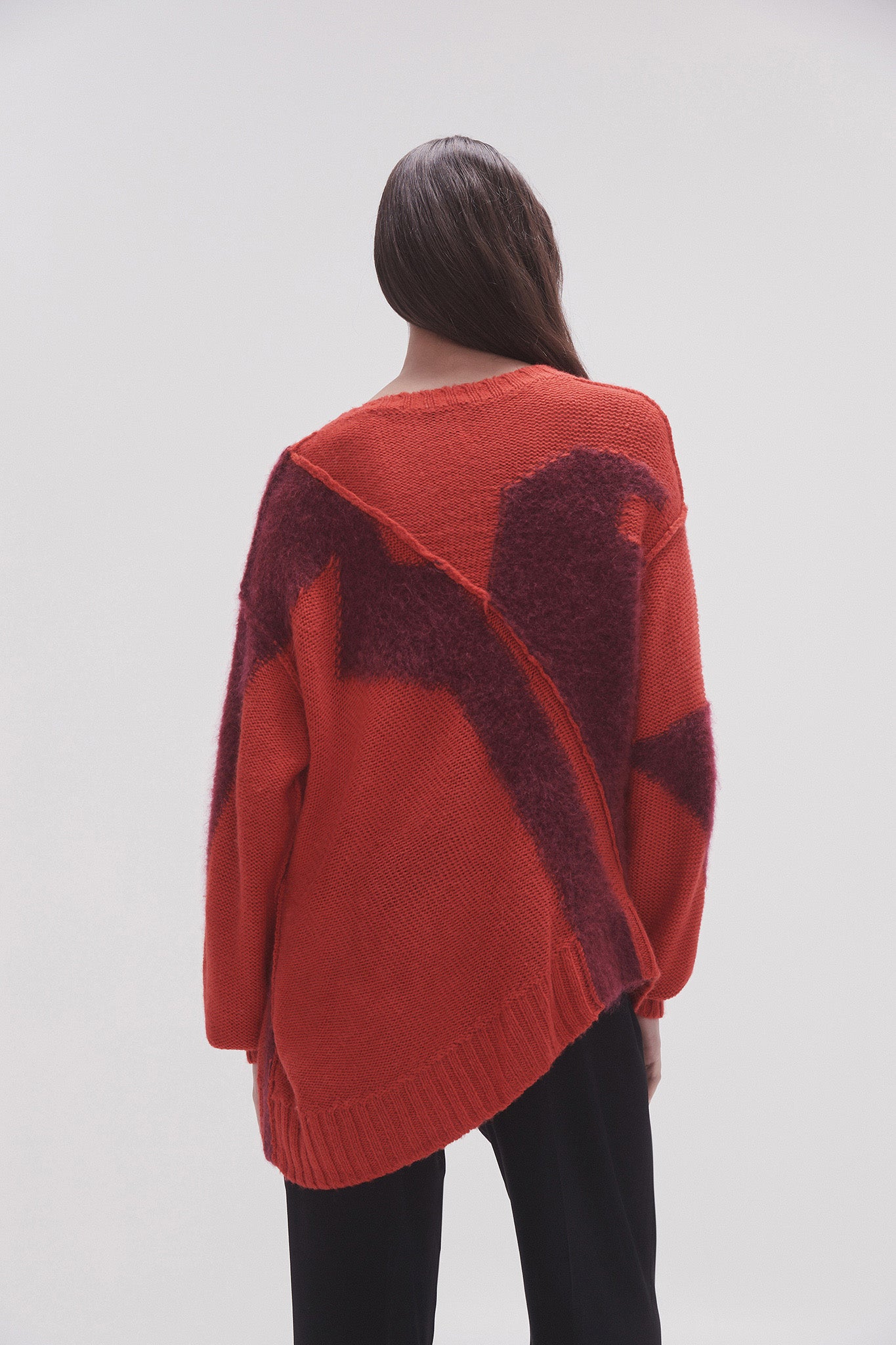 Ader Error patterned intarsia-knit jumper - Multicolour
