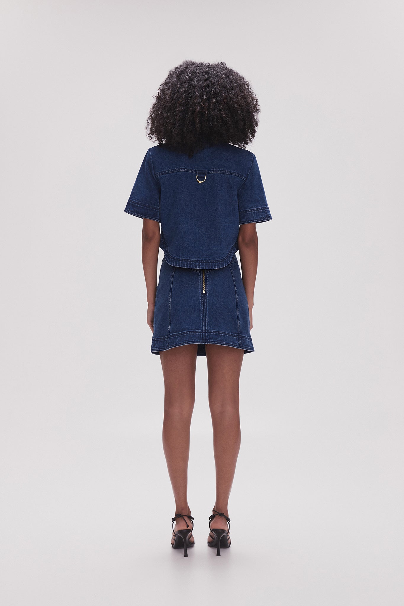 Calvin klein indigo skirt Clearance