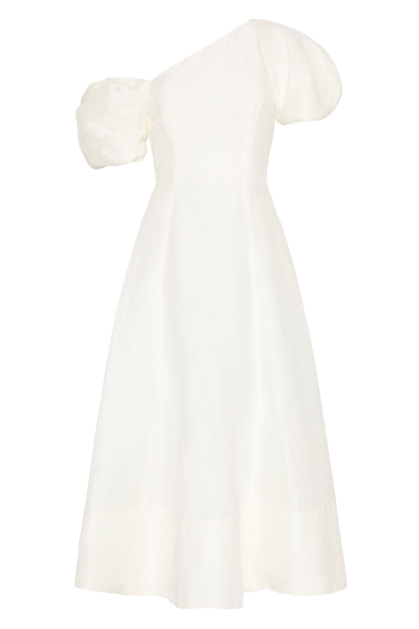 Arista Tulip Sleeve Midi Dress | Ivory | Aje – Aje ROW