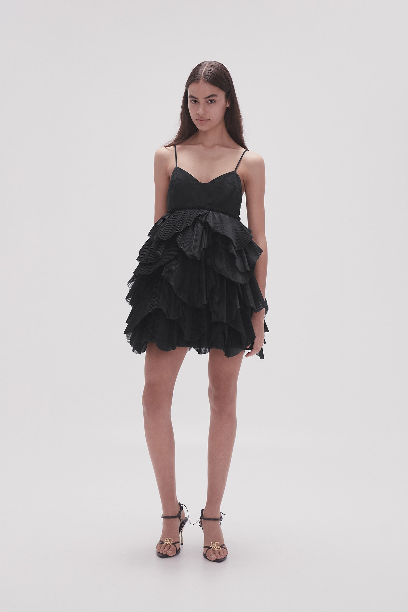 Elsie tulle cheap midi dress