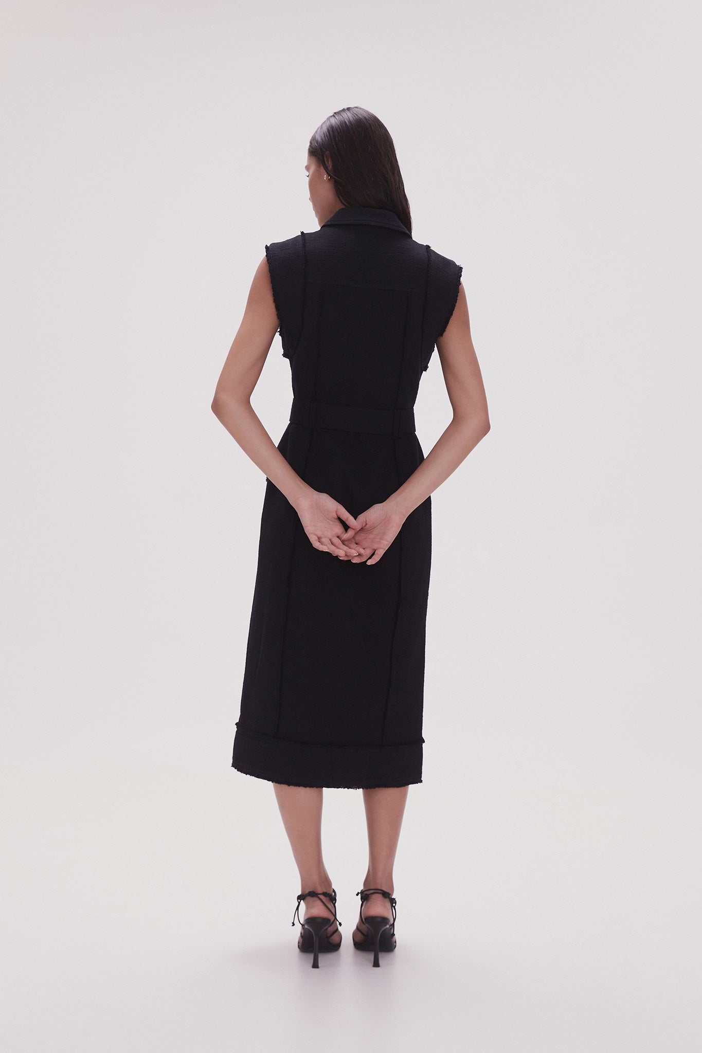 Oasis black cheap utility dress