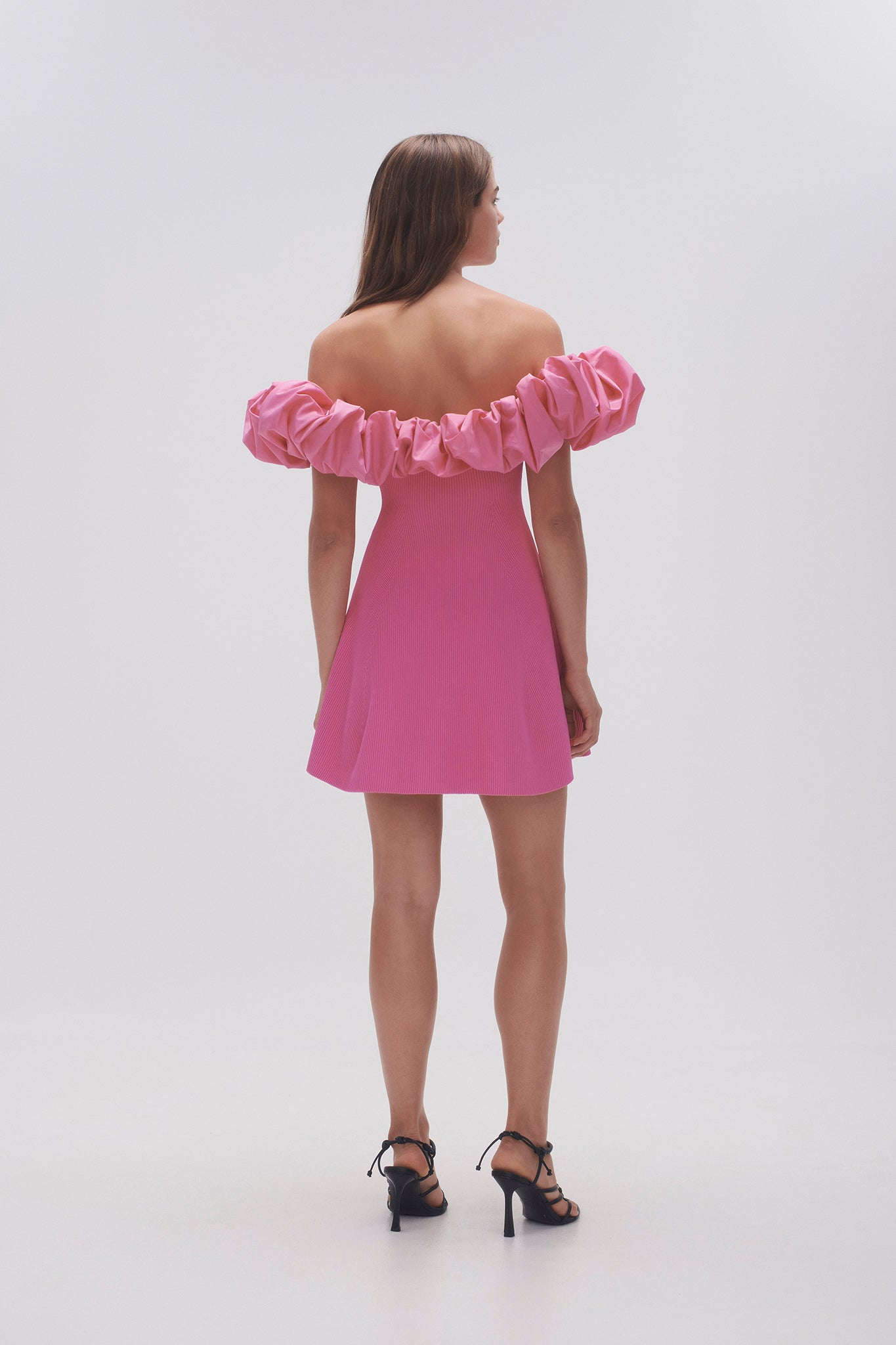 Evangeline Cornelli Mini Dress, Protea Pink