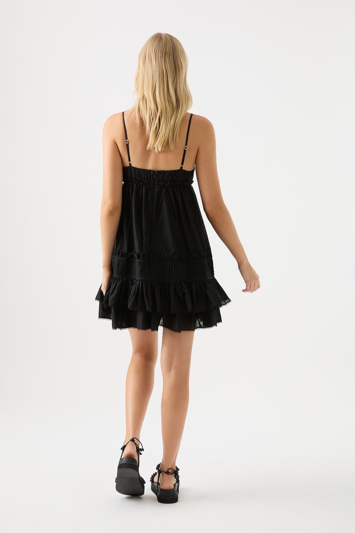 Ruched Strappy Back Mini Dress – Urban Planet