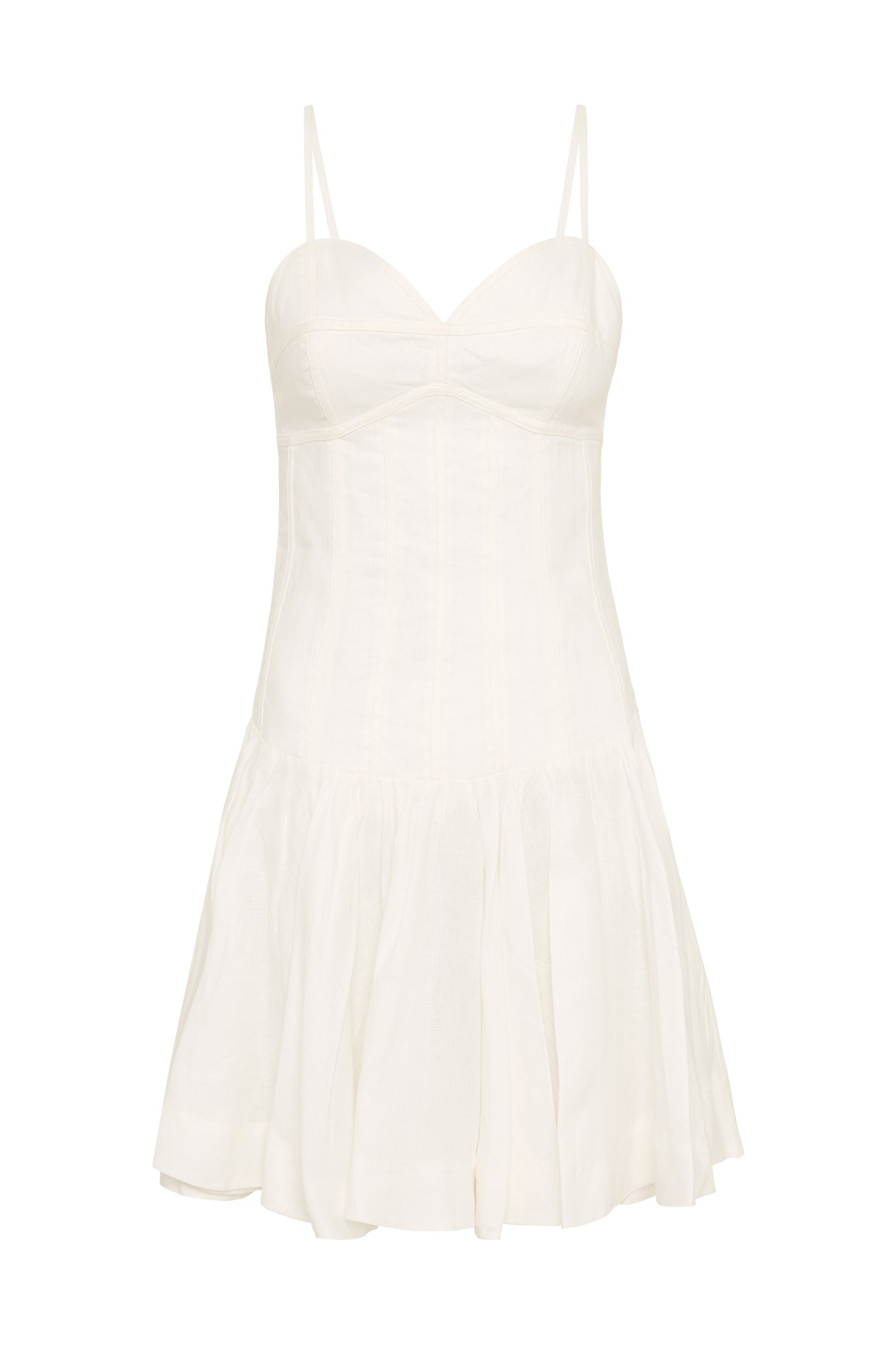 Anastasia Panelled Mini Dress | Ivory | Aje – Aje ROW