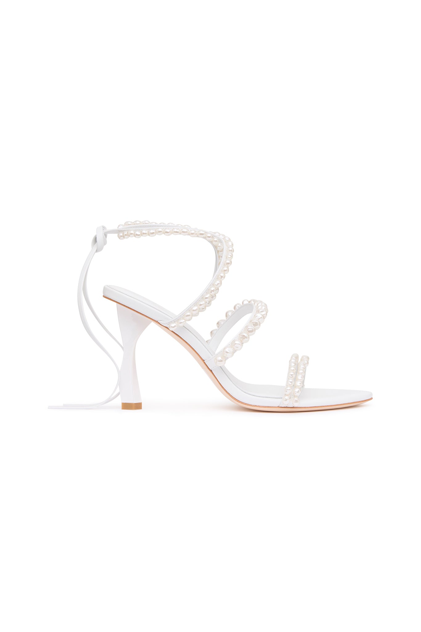 Capone Low Heel Chic Daily Women White Sandals | caponeoutfitters.com