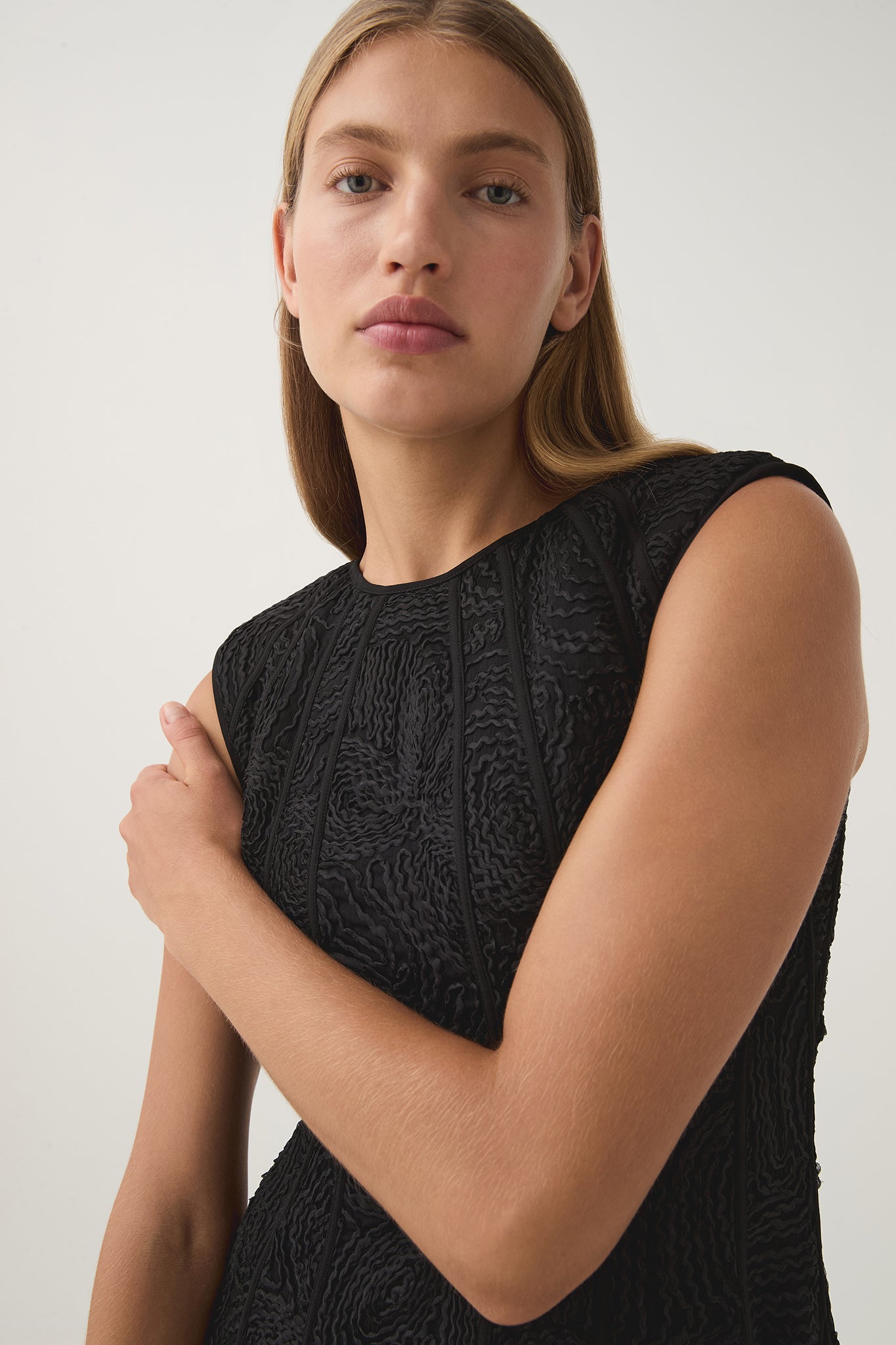 Soleil Lace Midi Dress-BLACK / 4 Soleil Lace Midi Dress-BLACK / 4