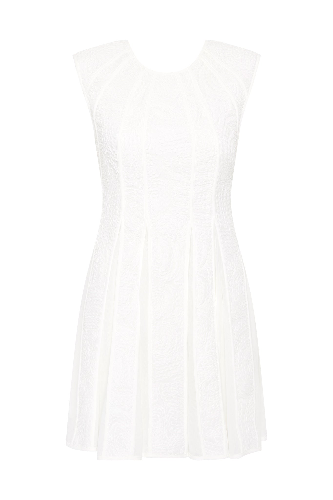 aje soleil lace midi dress Soleil Lace Midi Dress-BLACK / 4