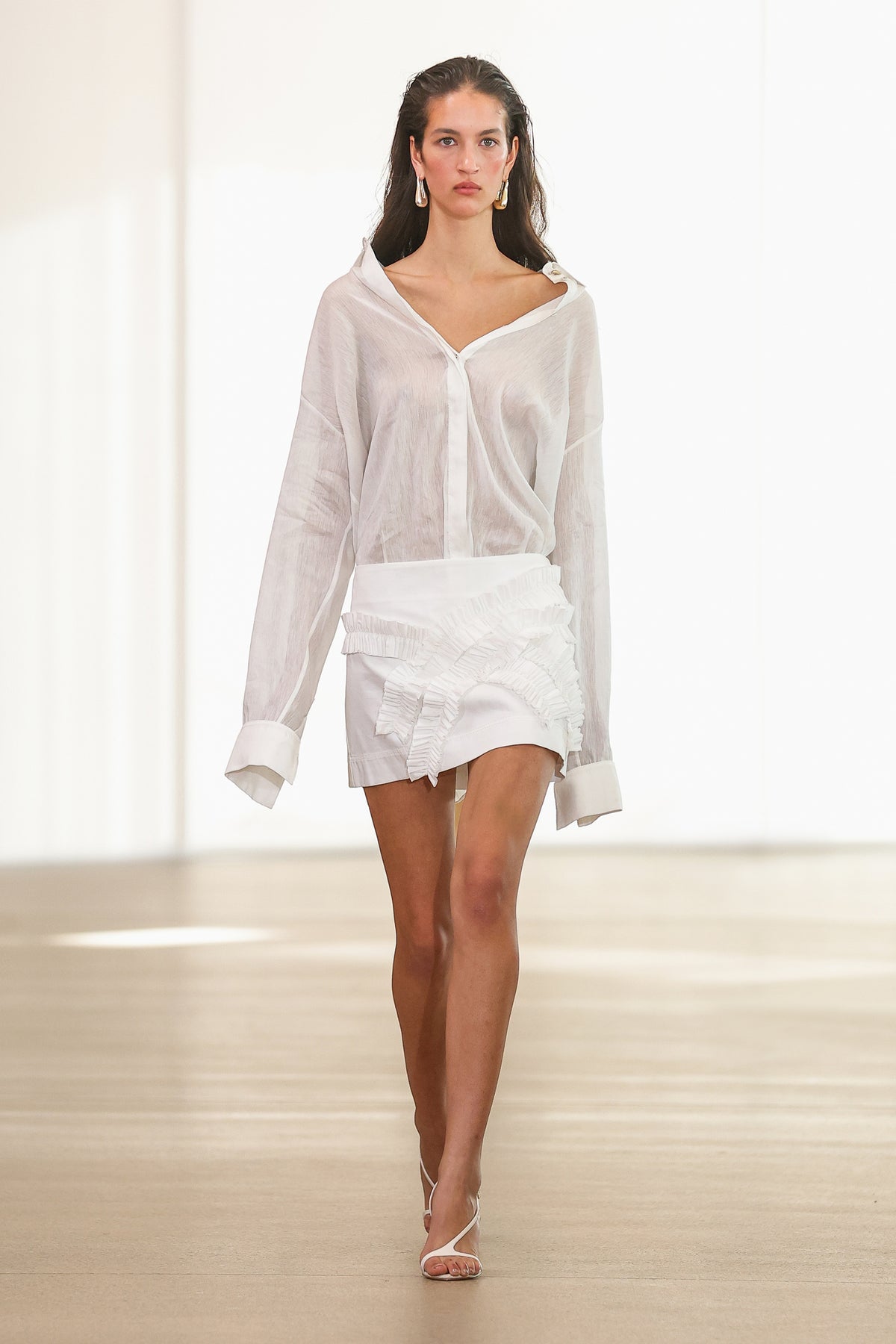 Intuition Oversized Shirt | Ivory | Aje – Aje International