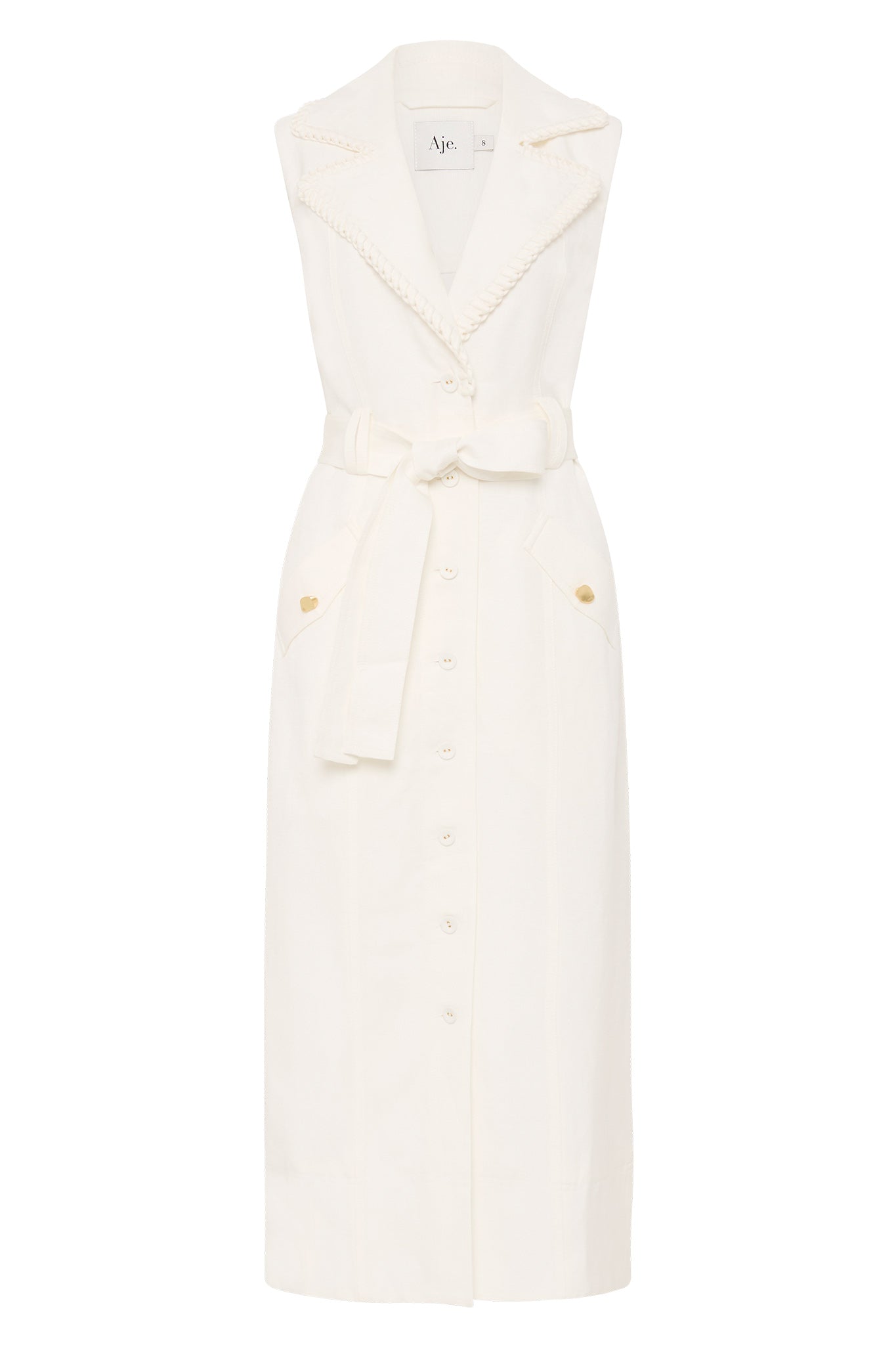 Encompass Utility Midi Dress | Ivory | Aje – Aje ROW