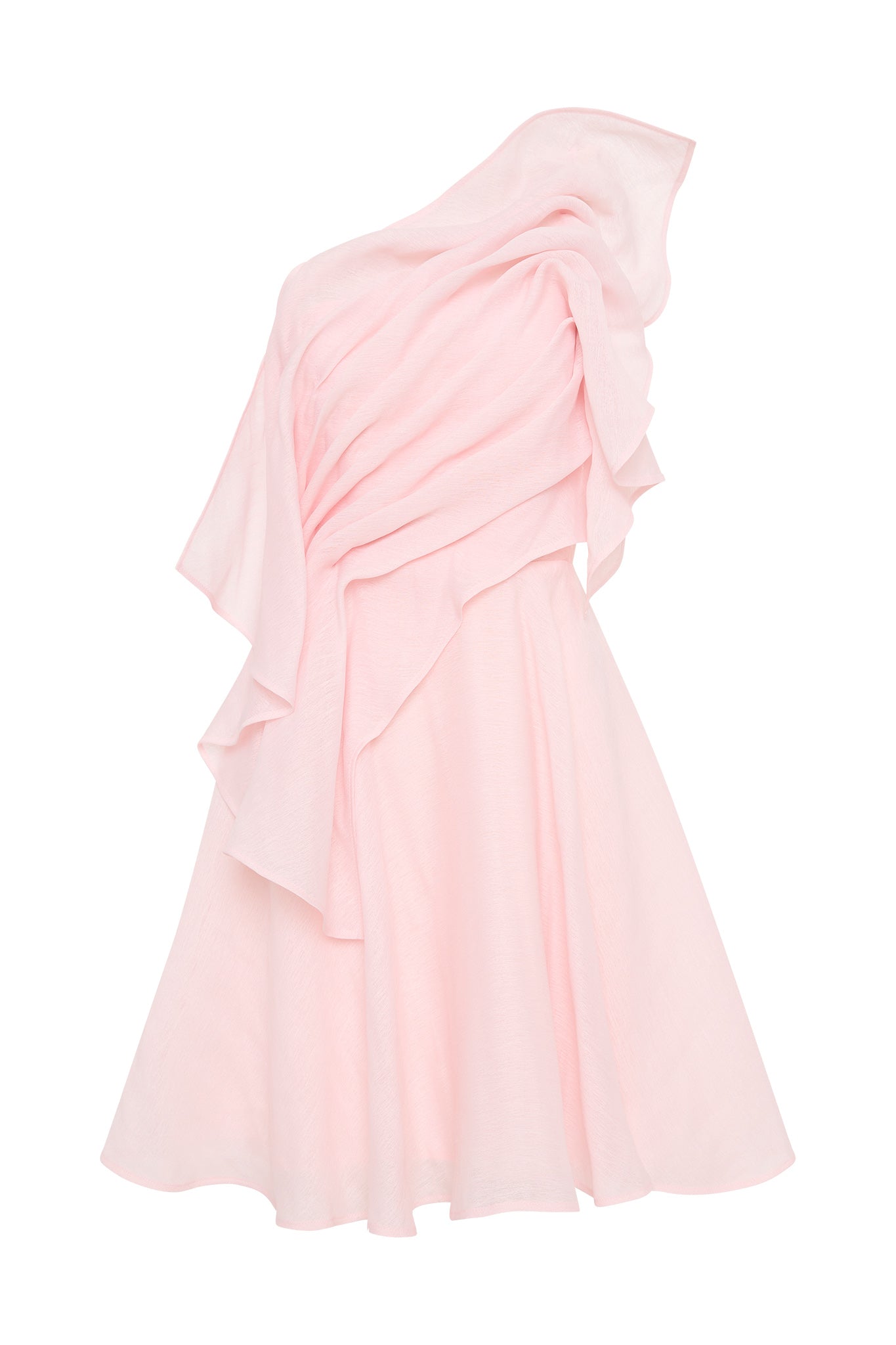 Grace White Pink Rose Dress from Viven of Holloway