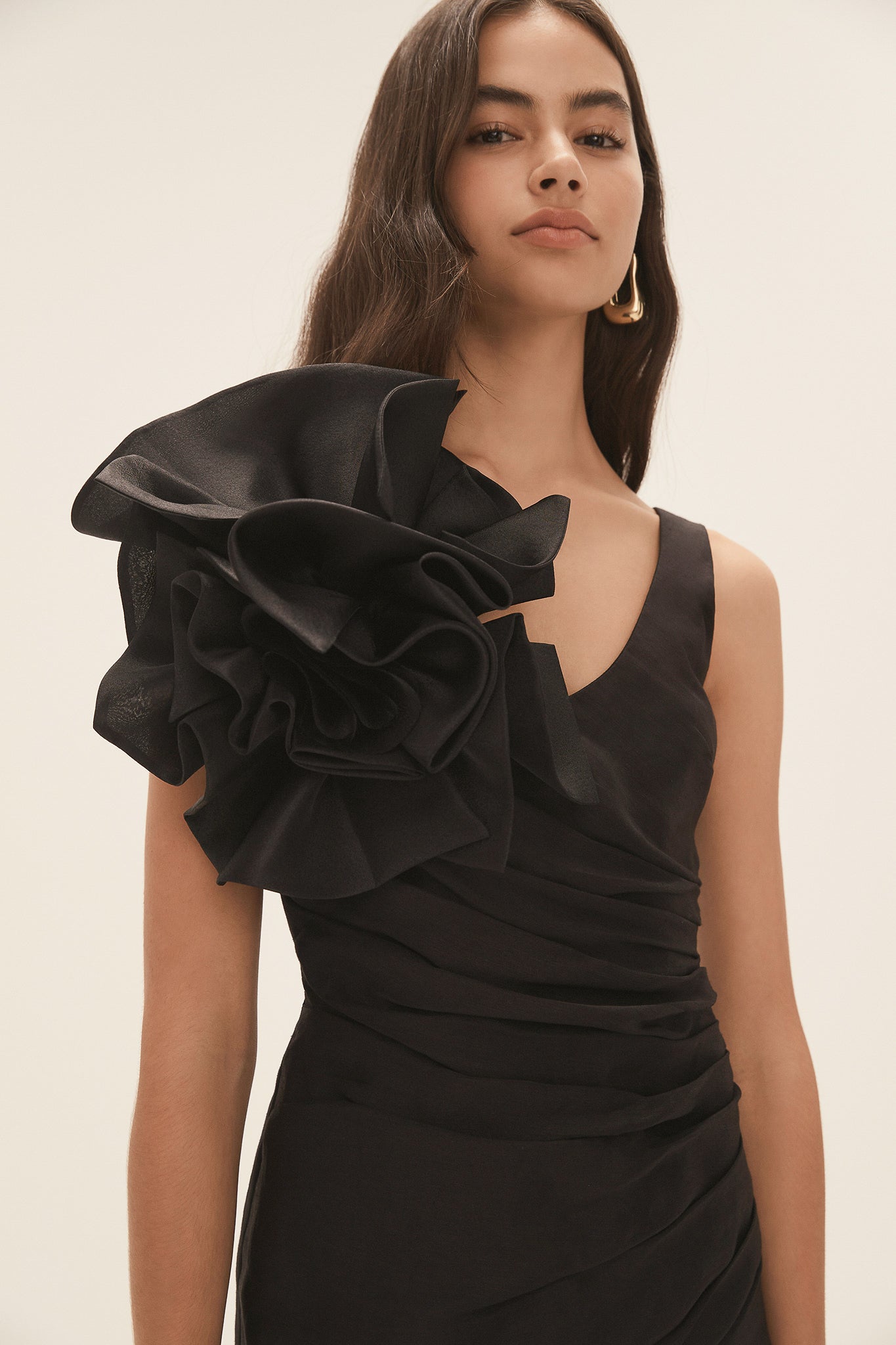 aje black mini dress Rushes Raffia Knit Mini Dress