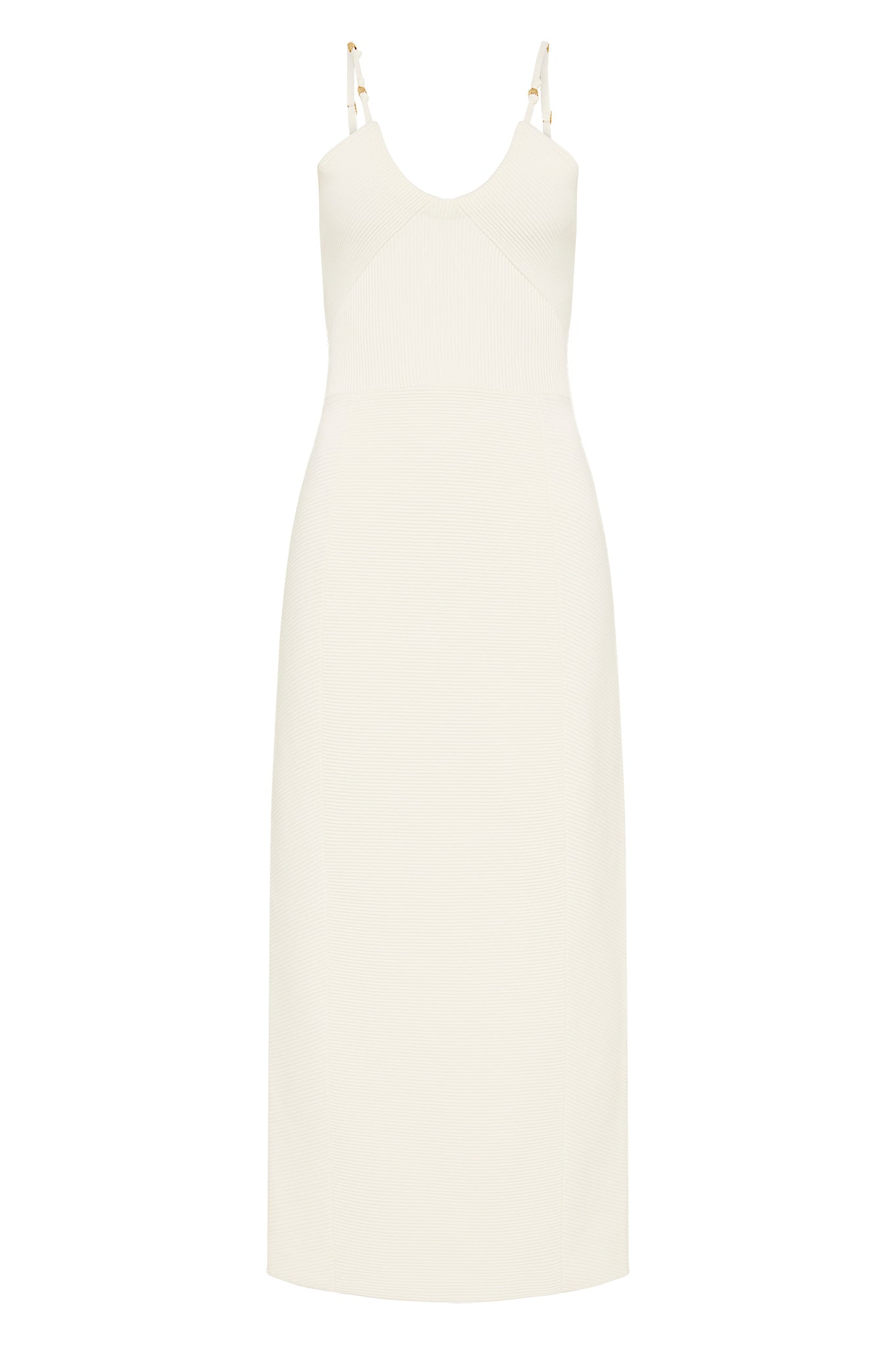 Veida Ottoman Knit Midi Dress | Ivory | Aje – Aje ROW