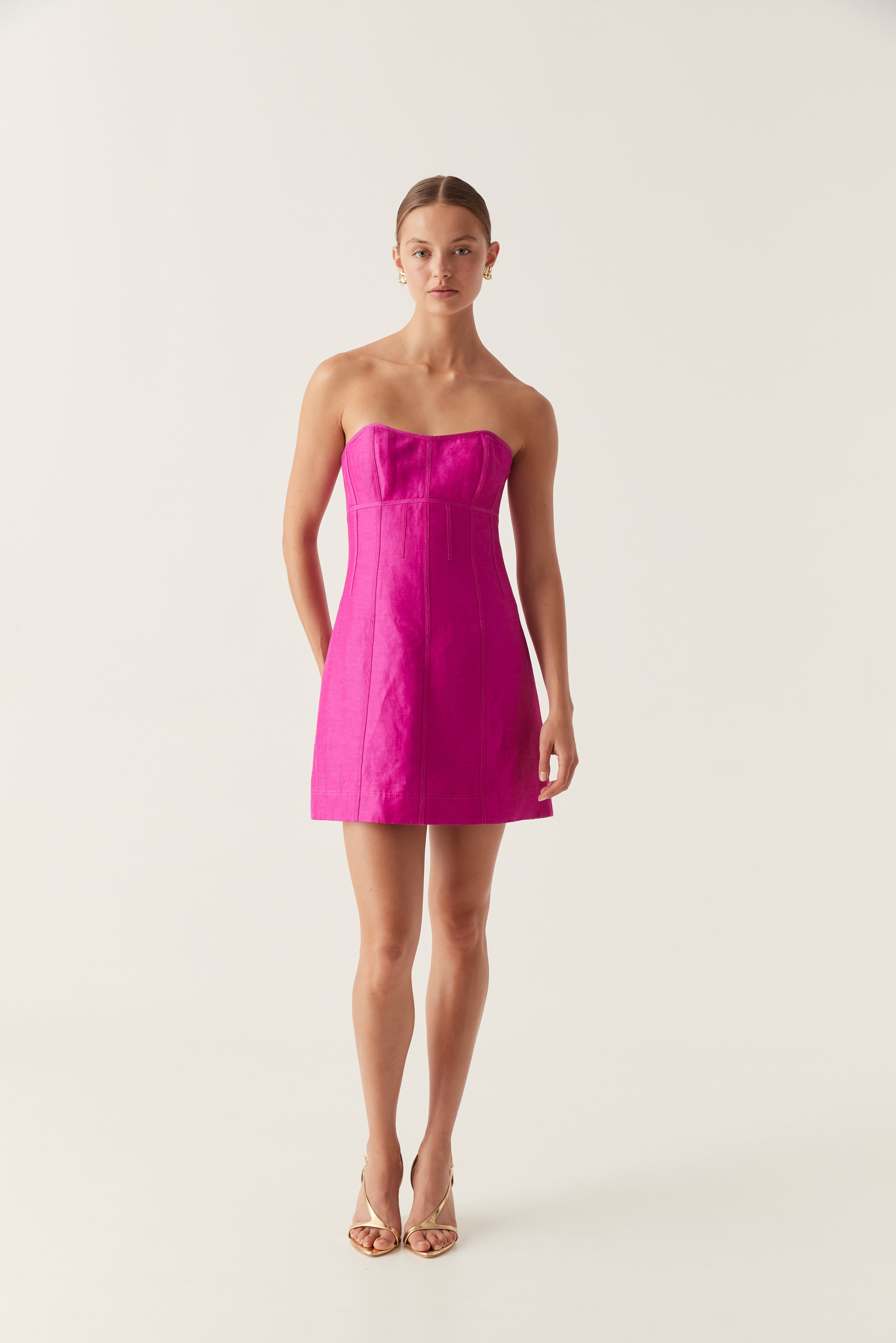 Zayla Strapless Mini Dress