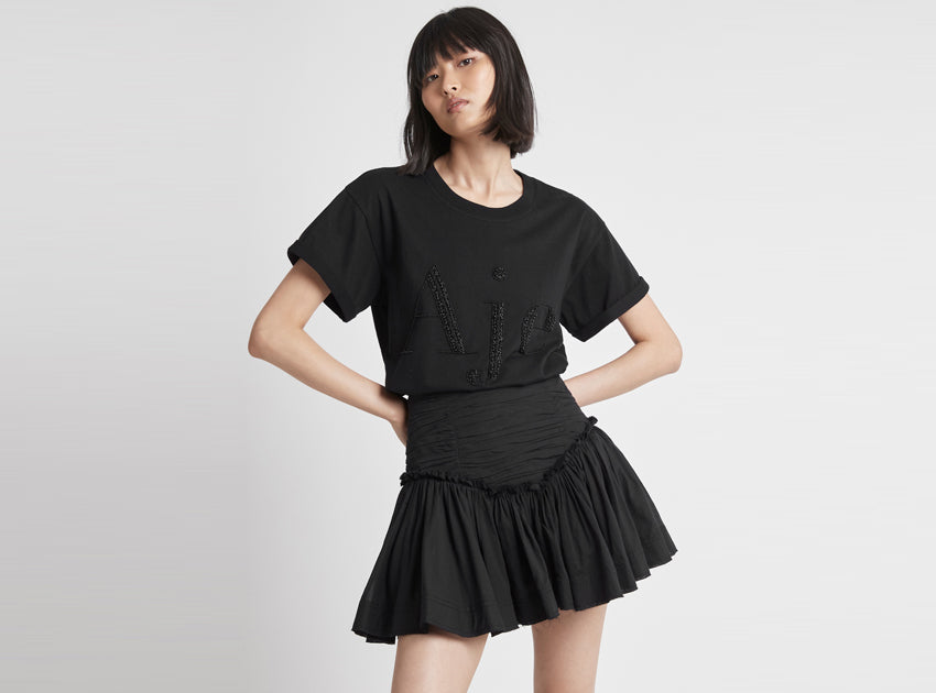 New Wave Mini Skirt