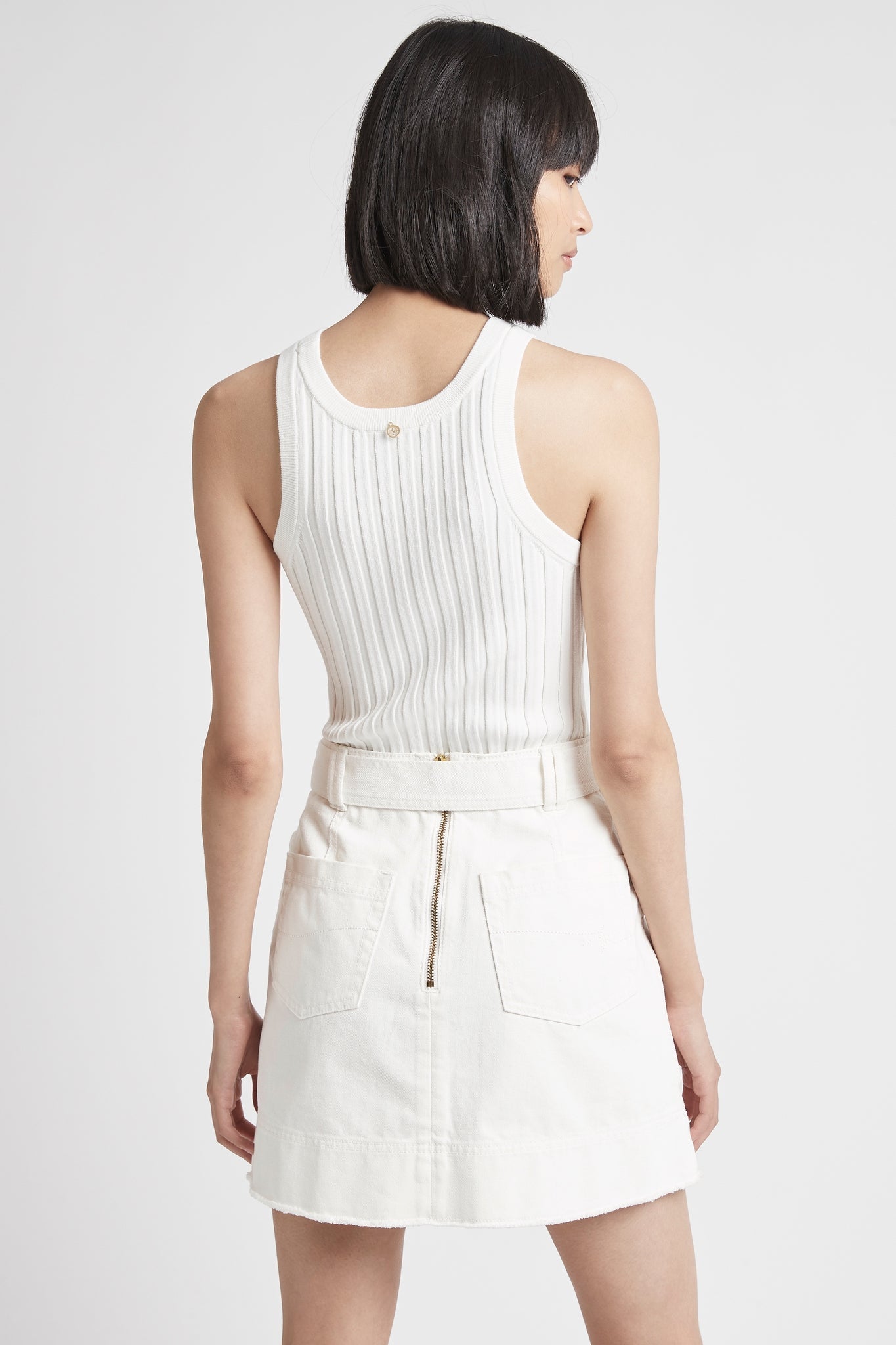 Syros Denim Pocket Skirt
