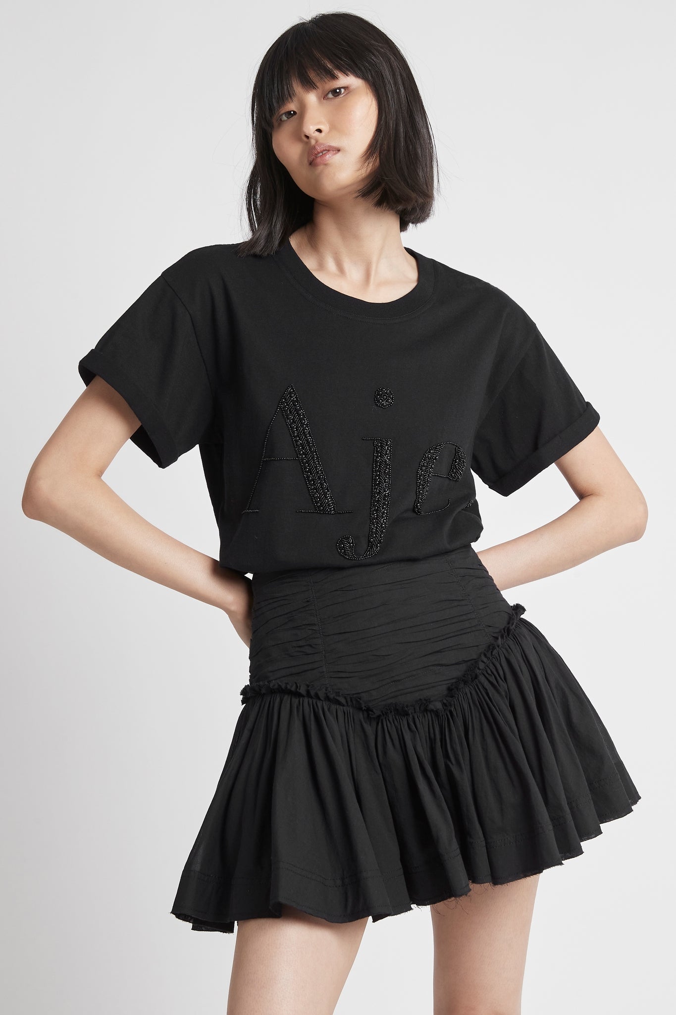 New Wave Mini Skirt