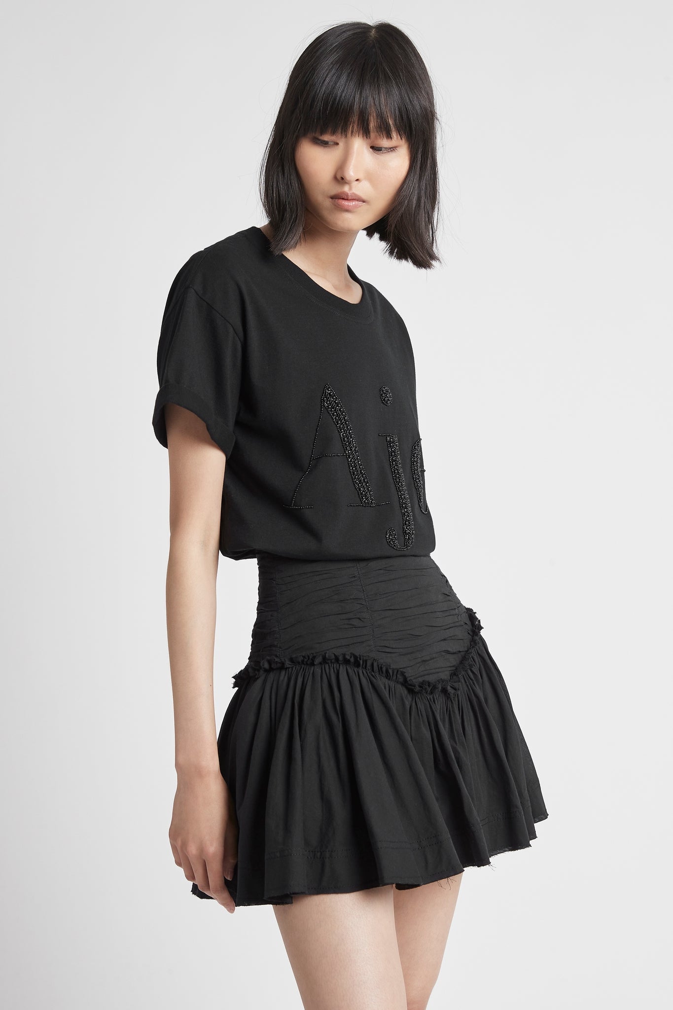New Wave Mini Skirt