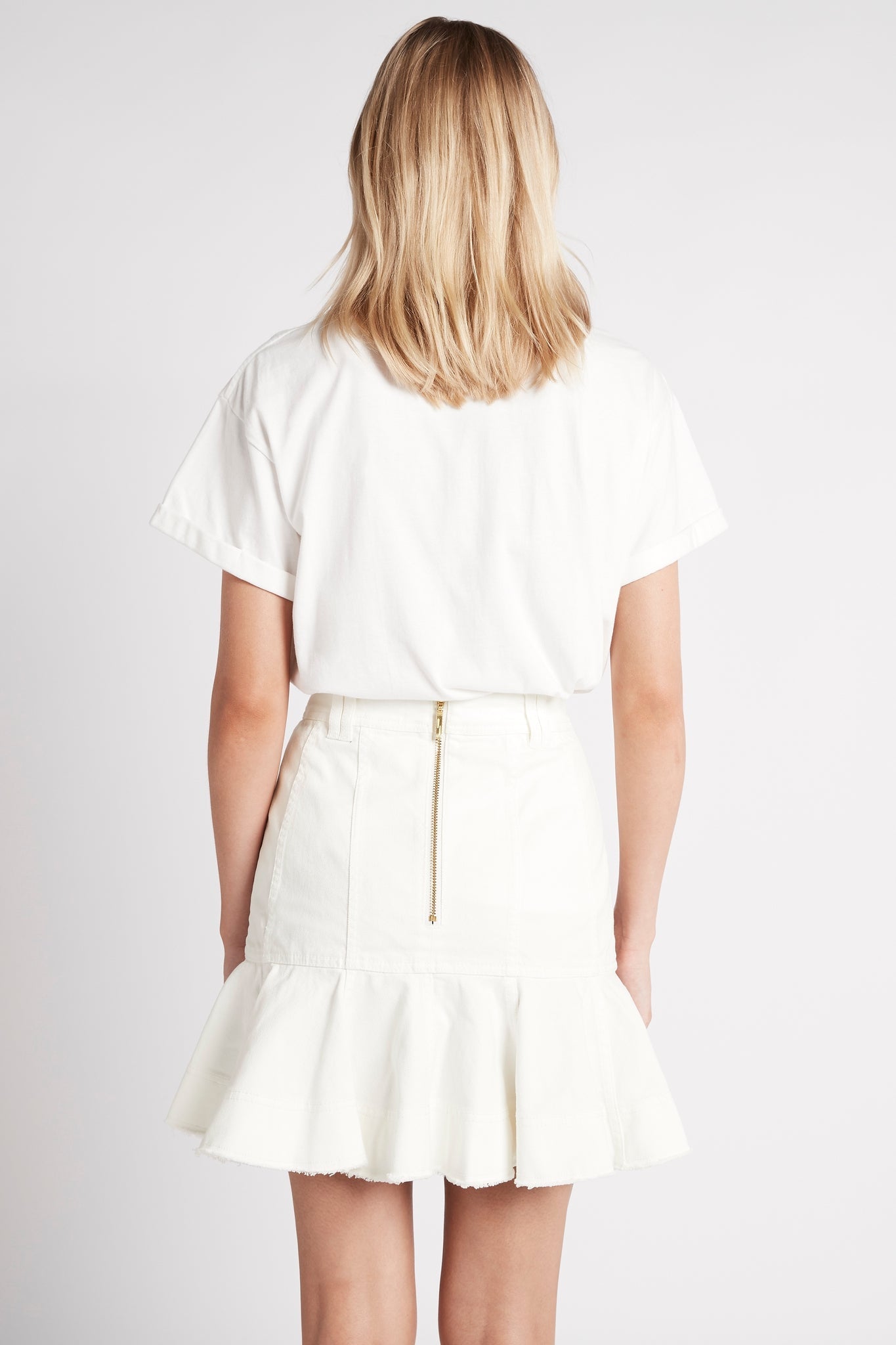 Indra Denim Flip Skirt