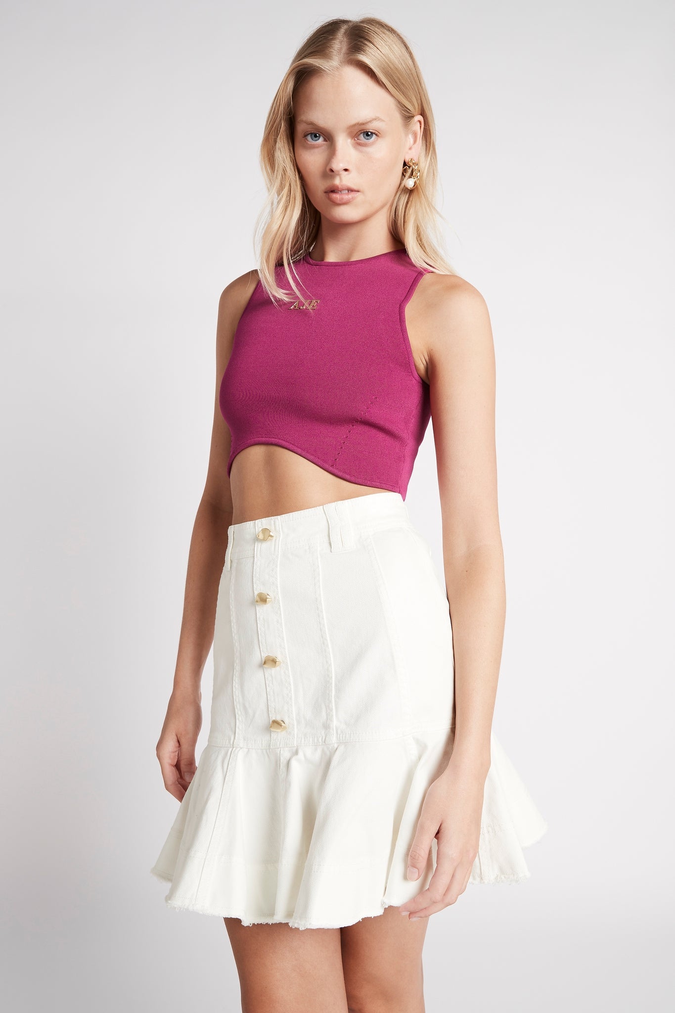Willow Logo Knit Tank Top