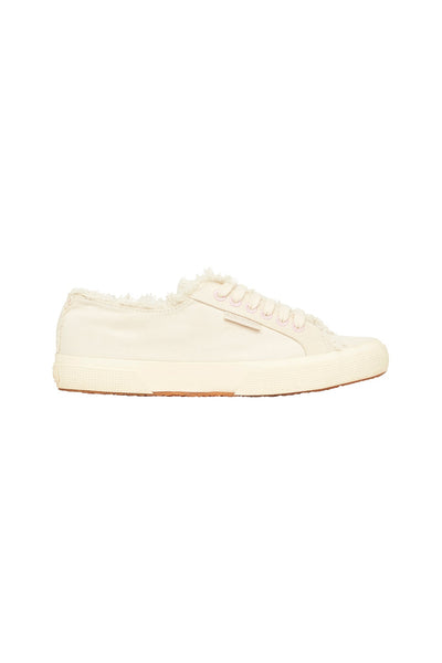 Superga x Aje Low Platform Canvas Sneaker 2750 | Natural Beige