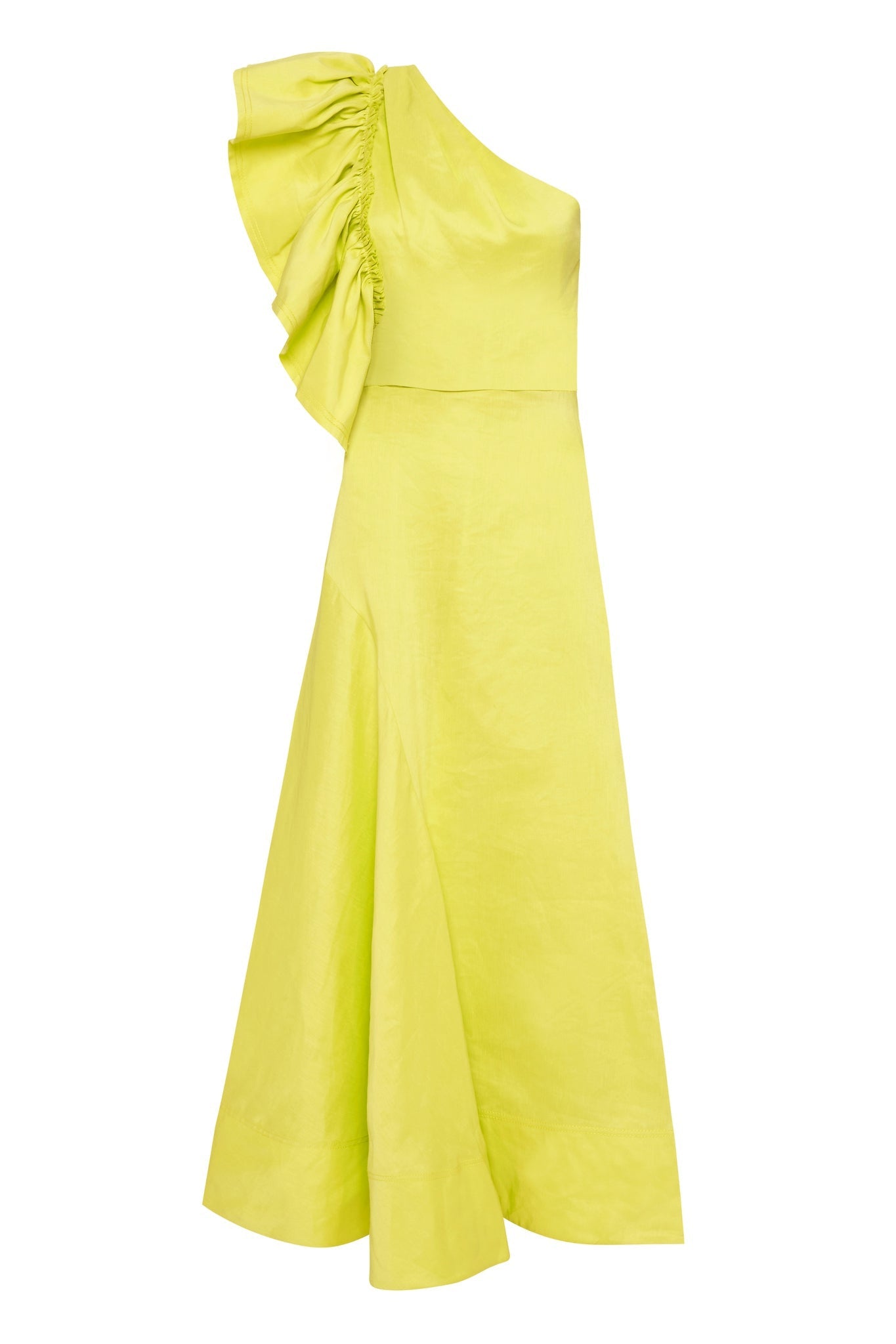 aje hushed asymmetric dress Aje | Dresses | Aje Hushed Asymmetric Dress Lemon Size 8 Nwt